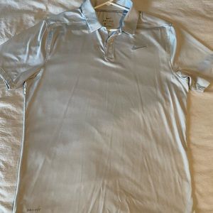 Nike men’s dri-fit polo. Size L